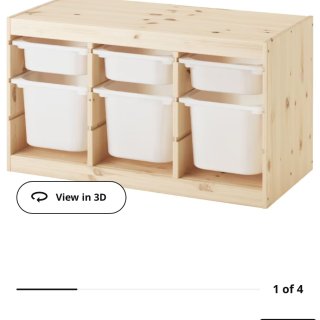 Ikea玩具收纳柜