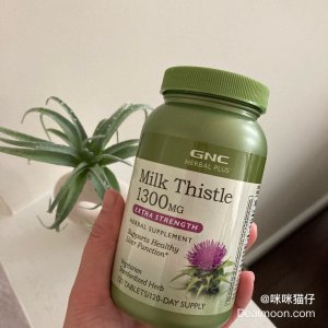 护肝养肝明星产品｜GNC水飞蓟护肝片