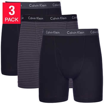 Calvin Klein 男士平角内裤3件套