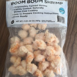 boom boom shrimp炸蝦...
