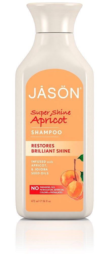 Jason超级闪耀杏子洗发水，16盎司
