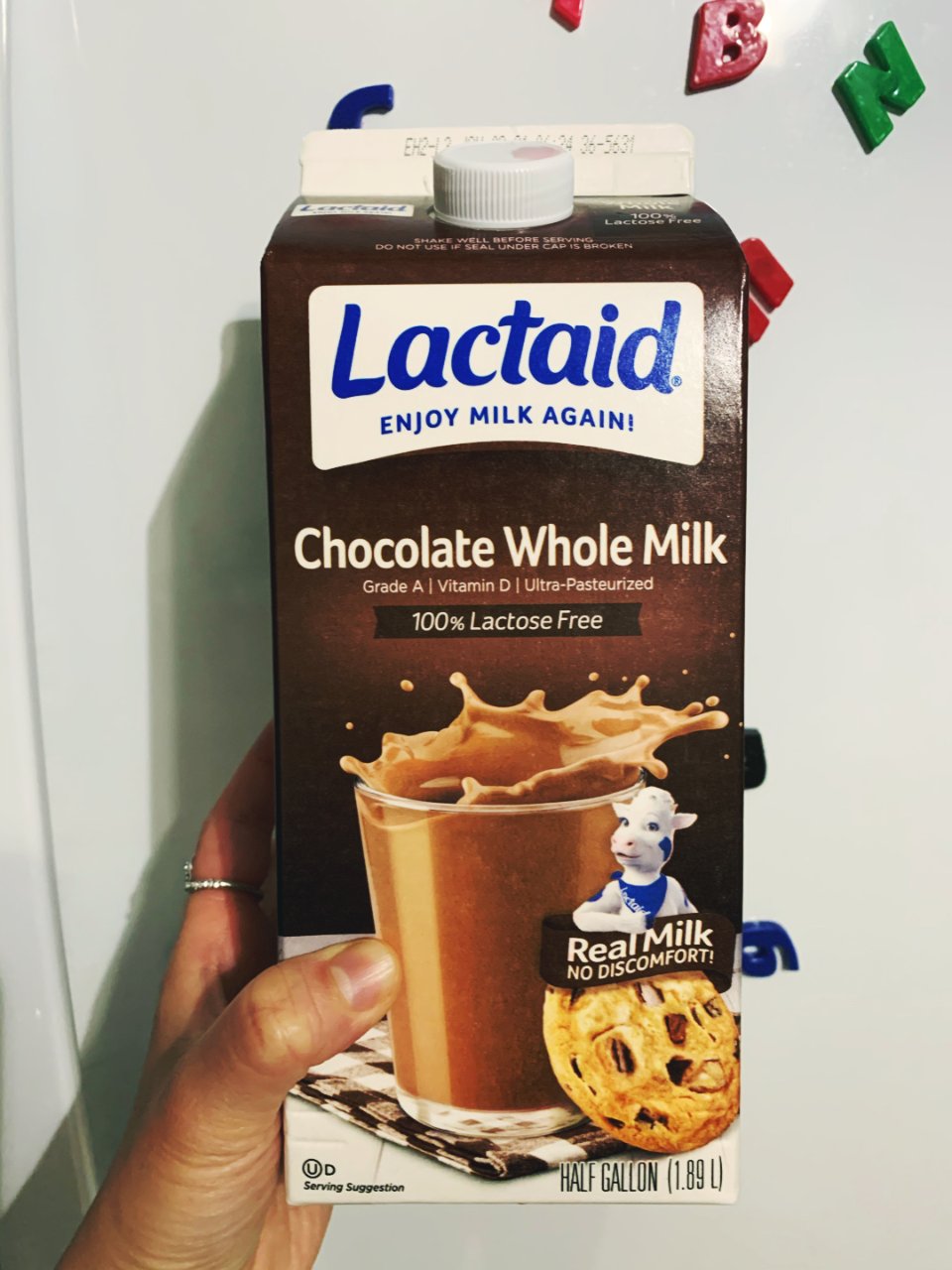 Lactaid巧克力牛奶...