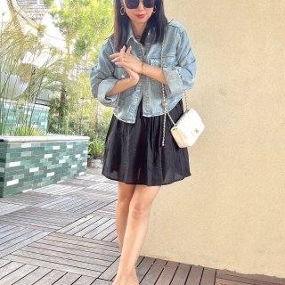 OOTD|夏日法式优雅小黑裙穿搭...