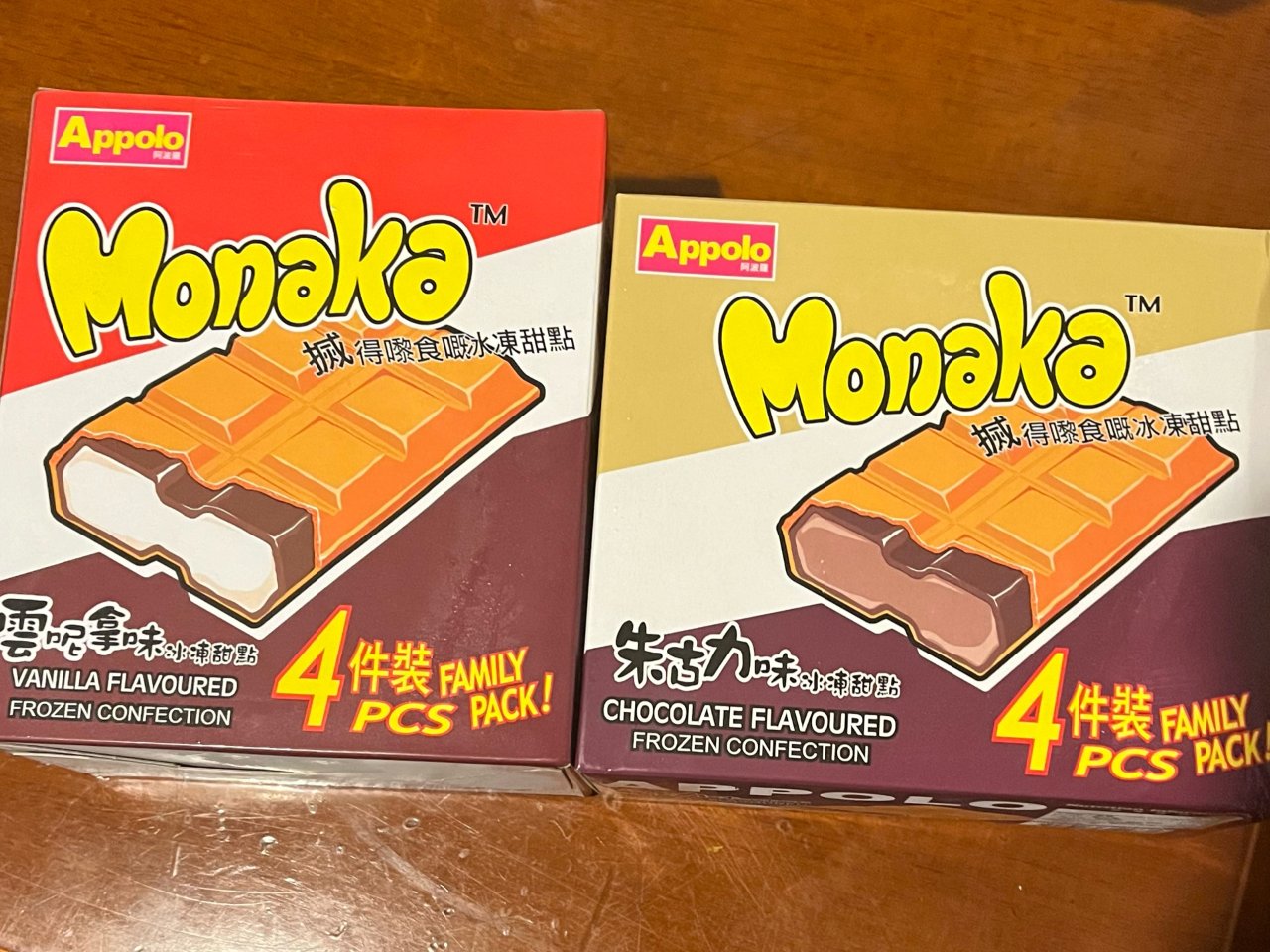阿波罗 Monaka 巧克力味...