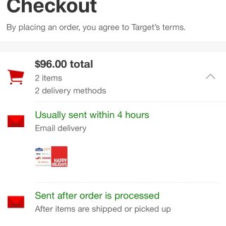 Target买$100送$20礼卡｜红卡...