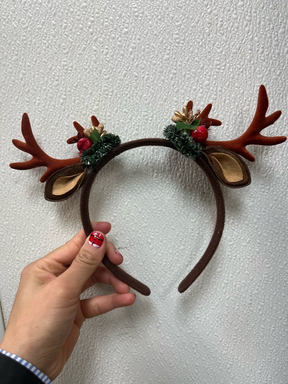 可爱的圣诞节小鹿头箍...