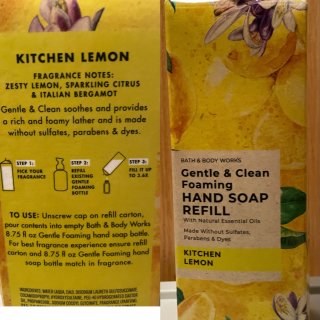 柠檬温和泡沫洗手液，补充装
