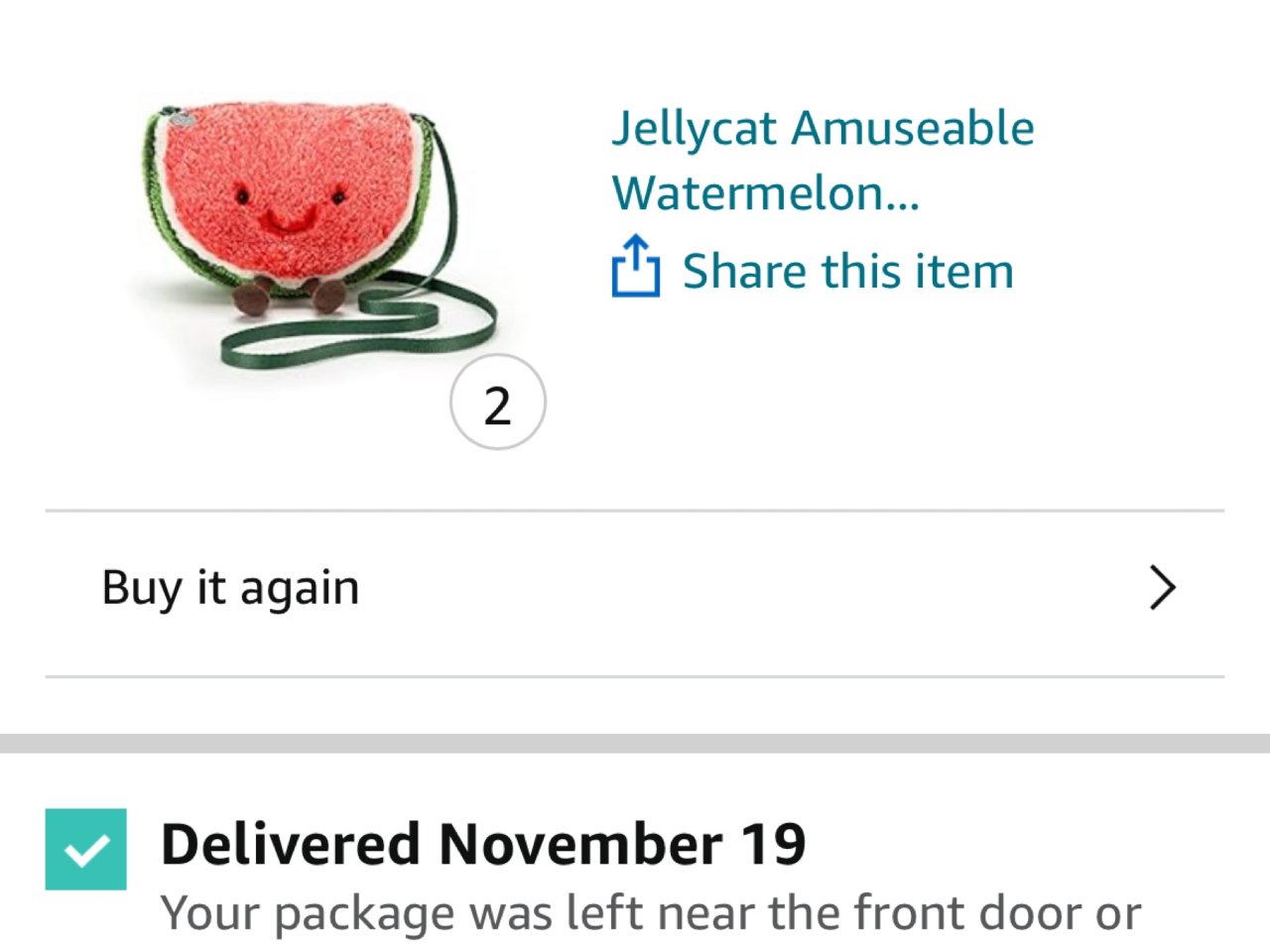 Jellycat的🍉包 你入了嘛？...