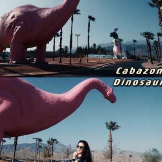 棕榈泉 | 打卡Cabazon恐龙的复活...