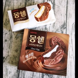 零食推荐：韩国Lotte的奶油夹心巧克力...