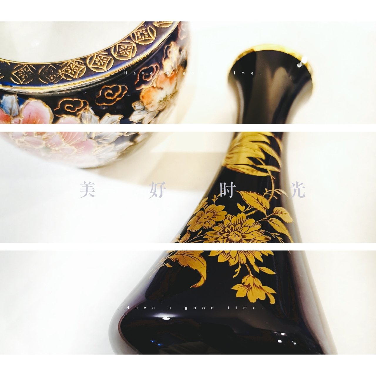 德国🇩🇪皇家瓷器—经典钴蓝花瓶...