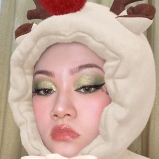 🎄聖誕COOL女孩妝容🦌...