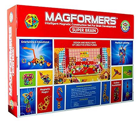 Magformers 儿童磁力片益智玩具豪华套组 220片