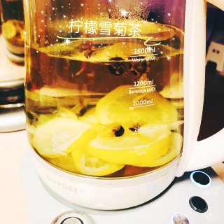 柠檬雪菊茶