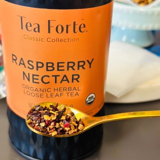 Tea Forte：有机覆盆子柑橘花蜜茶...