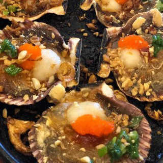 Grilled Scallop with Masago Roe