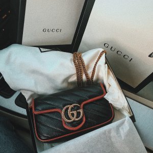 Gucci新款super mini GG Marmont