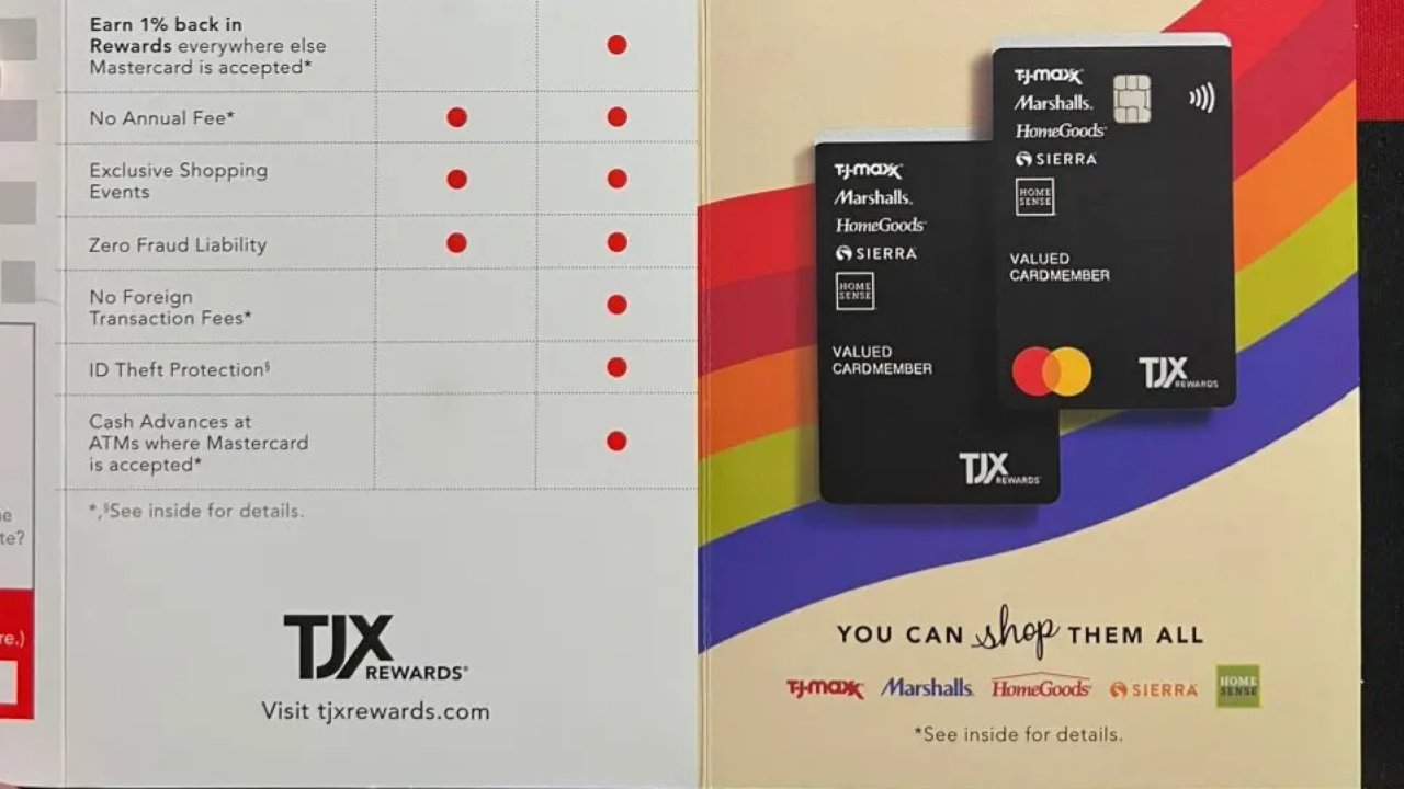 TJMaxx信用卡申请流程