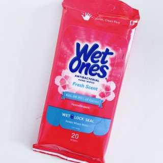 Wet Ones消毒殺菌濕巾｜我也買到了...
