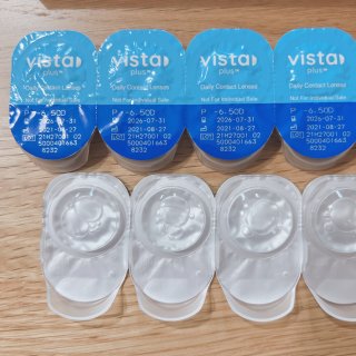 Vista Plus隱形眼鏡$1試戴心得...