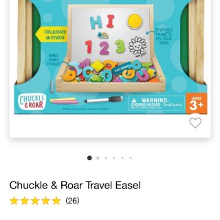 Target 塔吉特百货,Chuckle & Roar Travel Easel : Target
