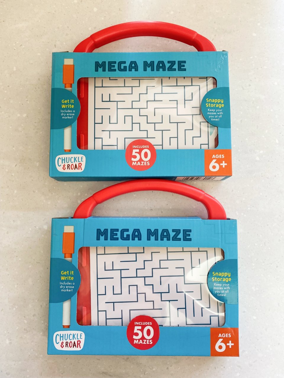 Chuckle & Roar Mega Maze - Portable Travel Mazes : Target