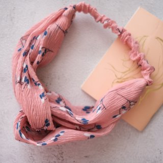 粉色发带