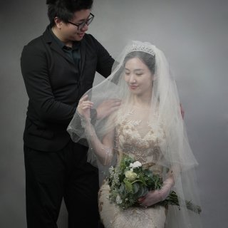 我的pre-wedding ｜ 棚拍婚纱...