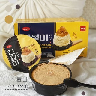 😋 赛过黑糖珍奶的韩国打糕冰淇淋！疯狂打...