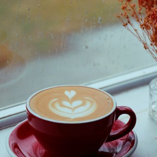 阴天更需要一杯暖暖的咖啡｜滤镜分享...