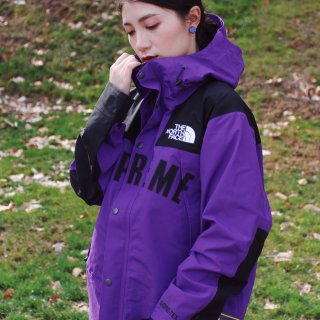 紫色Mountain Parka