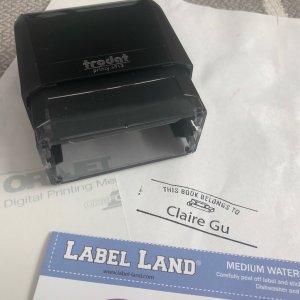 晒晒Label Land订制个人标签