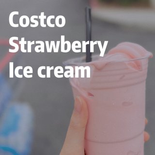 Costco 新品限定草莓冰淇淋，$1....
