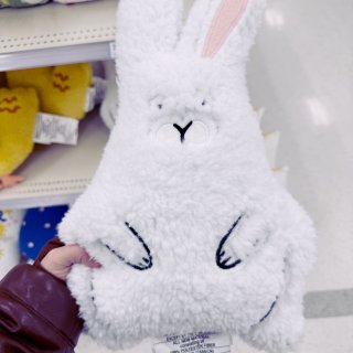 Target 塔吉特百货,Shaped Easter Bunny Throw Pillow White - Room Essentials™ : Target