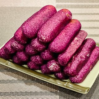 🌻香糯美味的🍠紫薯麻薯胚...