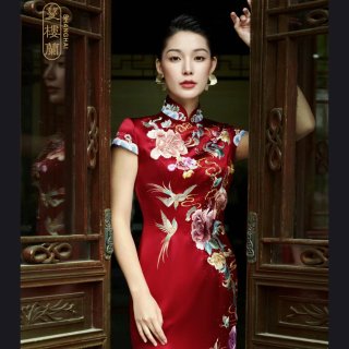 中式美学～每个女人都应该有一件中式华裳...