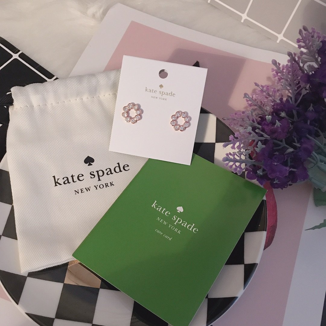 黑五战利品五Kate Spade耳环...