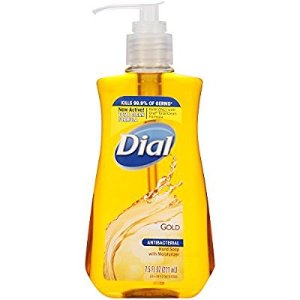 $0.99 Dial Antibacterial Liquid Hand Soap, Gold, 7.5 Fluid Ounces