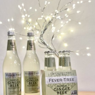 Fever-Tree Premium Ginger Beer, 6.8 Fl Oz 4 count : Cocktail Mixes