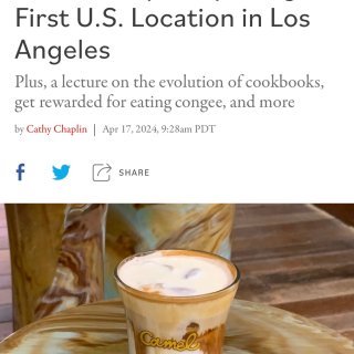 哎呀呀，韩国网红咖啡店来洛杉矶了☕️...