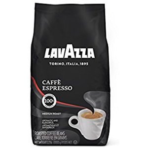 Lavazza Caffe 中度烘焙 意式浓缩整豆咖啡 2.2磅装