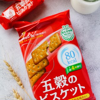 低卡谷物苏打饼干｜解馋小零食...