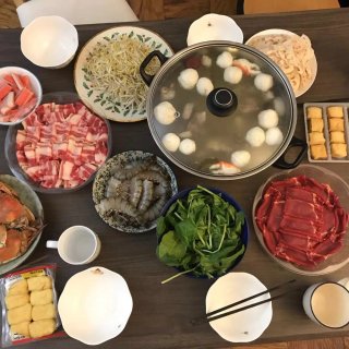 火锅,肥牛,羊肉,螃蟹