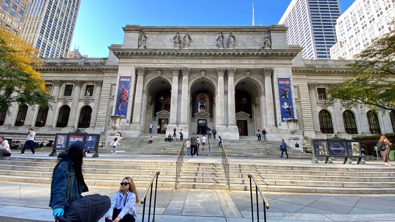 世界最著名的图书馆-纽约公共图书馆