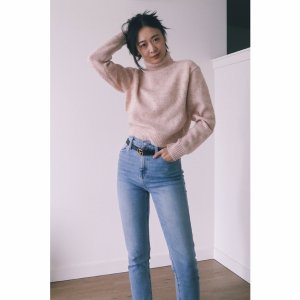 温柔的粉色毛衣 | 优衣库U系列