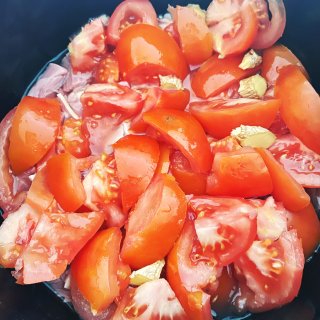 简单方便的西红柿炖牛腩...