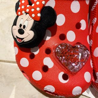 Disney Minnie 洞洞鞋...