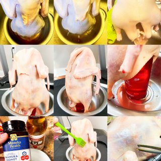 自制北京烤鸭丨脆皮多汁 方法简单 小伙伴...