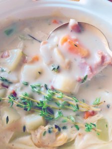 暖胃又暖身的西式蛤蜊奶油浓汤🍲