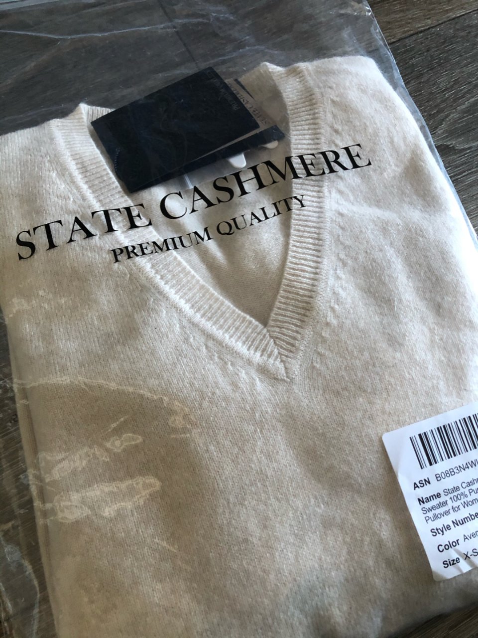 State Cashmere,V-Neck Cashmere Sweater – StateCashmere